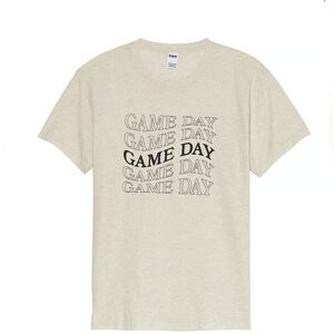PINK Victoria's Secret Cream Game Day Tee